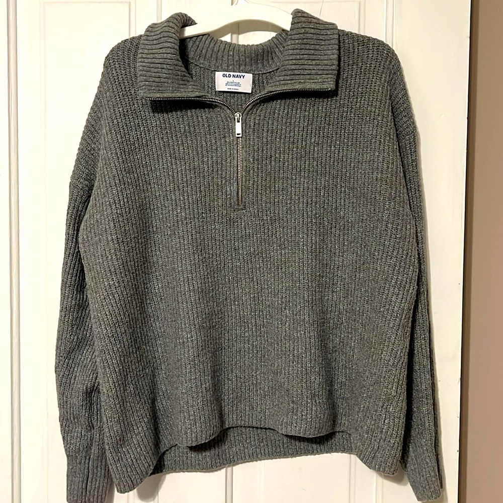 Old Navy Half Zip Sweater
